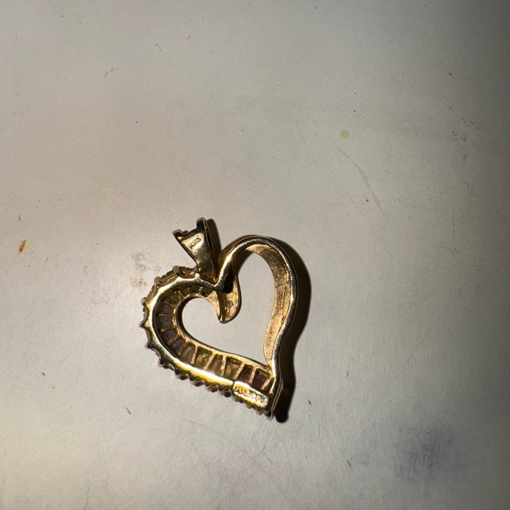 Gold Heart Pendant